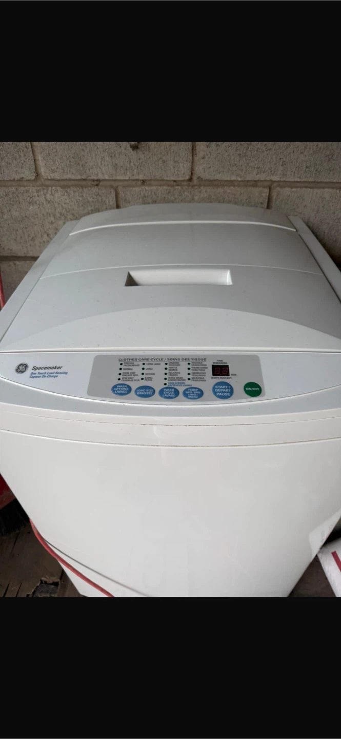 GE Spacemaker Washer