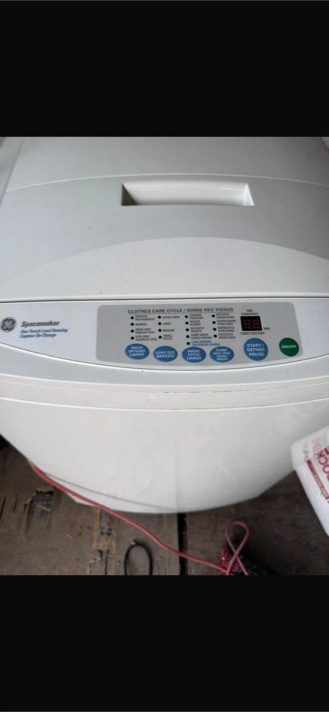 GE Spacemaker Washer - photo 2