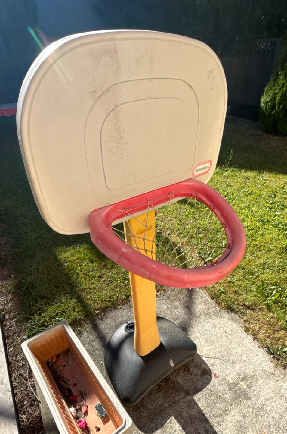 Little Tikes Adjust 'n Jam Jr. Basketball Hoop
