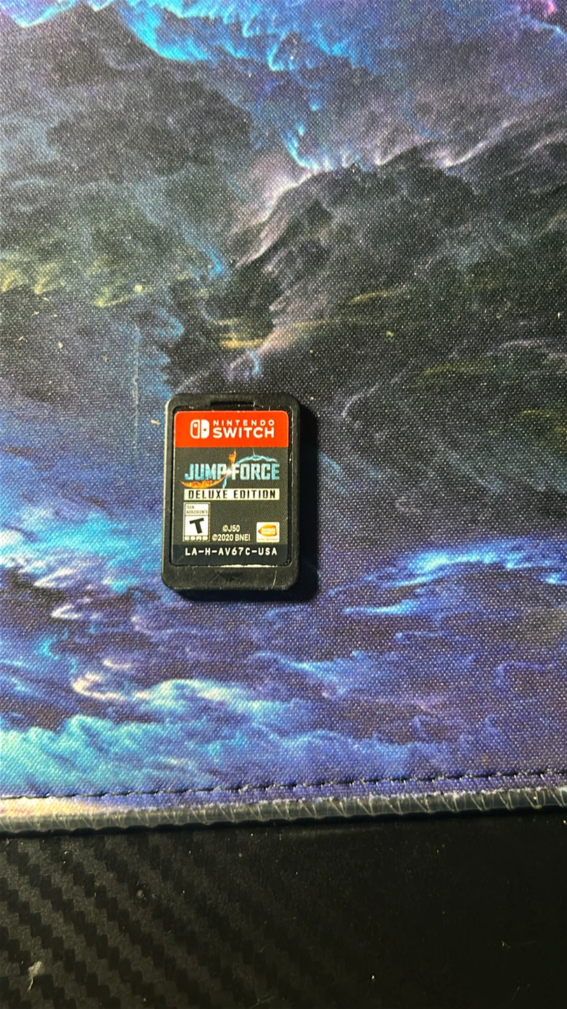 Nintendo Switch Jump Force Deluxe Edition Game Cartridge