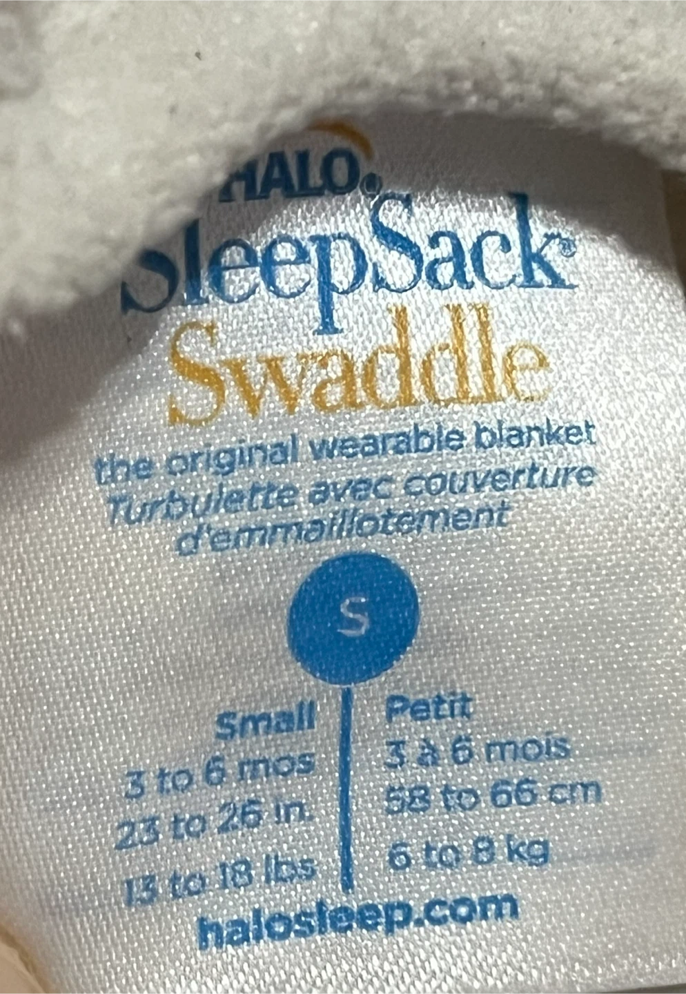 Halo SleepSack Swaddle NB and small - photo 4