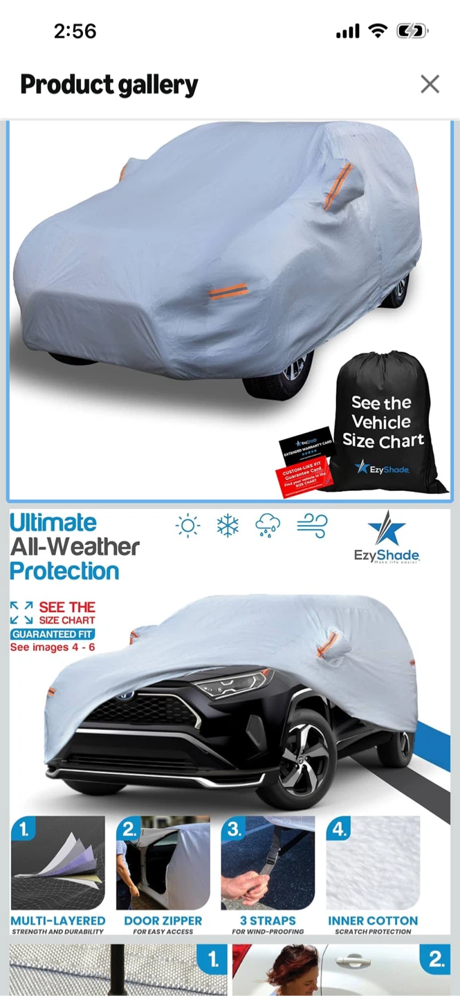 Brand New-EzyShade 10-Layer SUV Car Cover