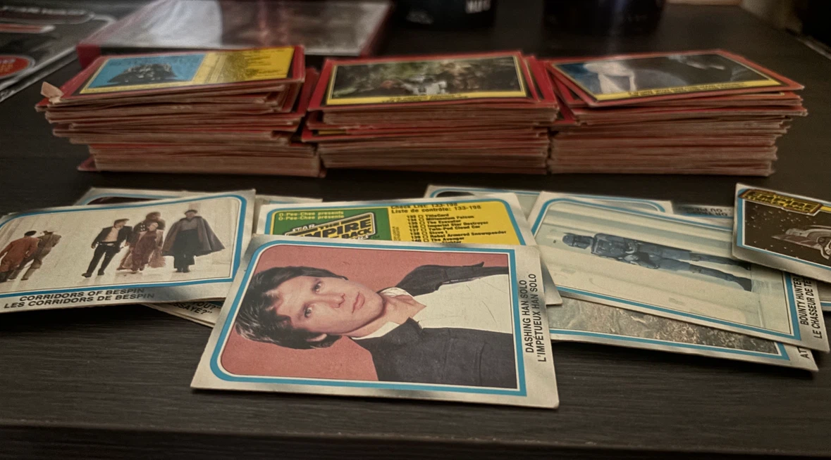 Star Wars return of the Jedi and Empire strikes back cards. - photo 4