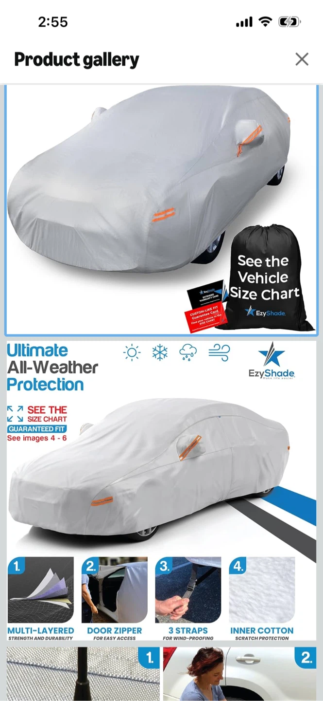 Brand New-EzyShade 10-Layer SUV Car Cover - photo 2