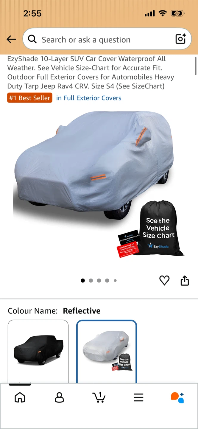 Brand New-EzyShade 10-Layer SUV Car Cover - photo 3