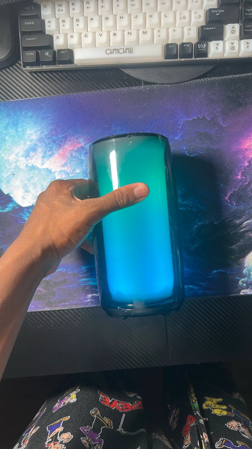 Portable Bluetooth Speaker with Lights - photo 2