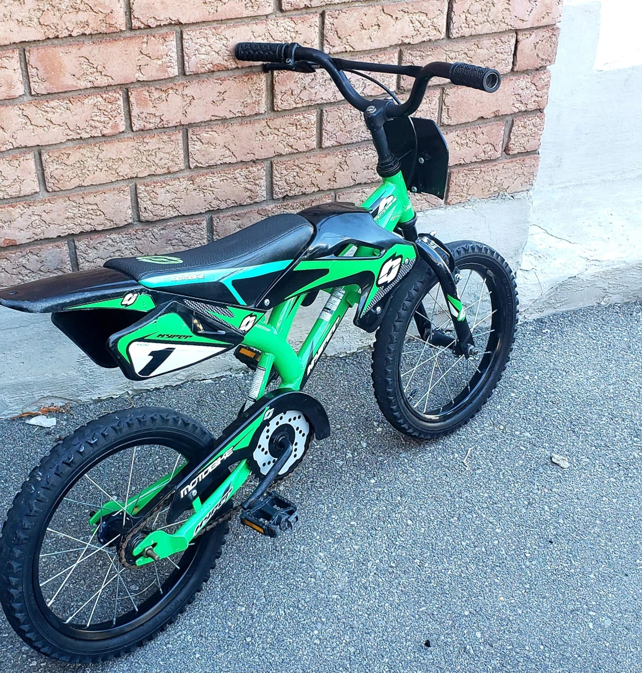 Green Motocross Style Bicycle - photo 2