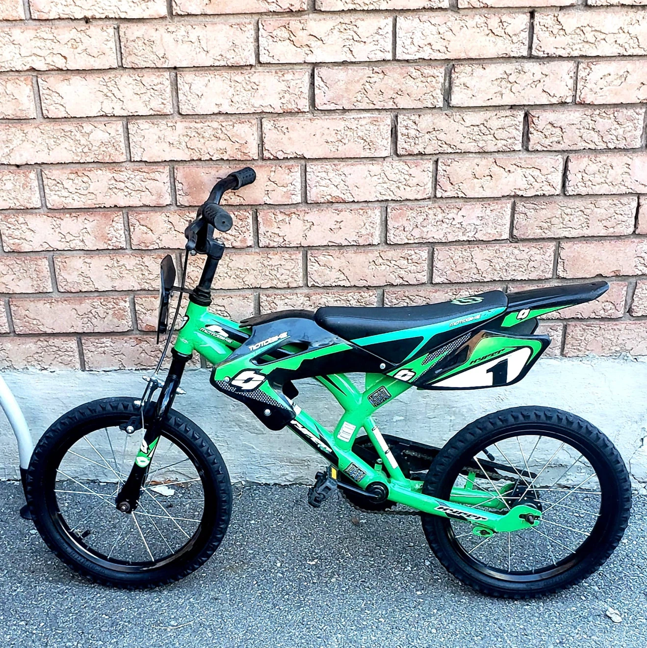 Green Motocross Style Bicycle - photo 3