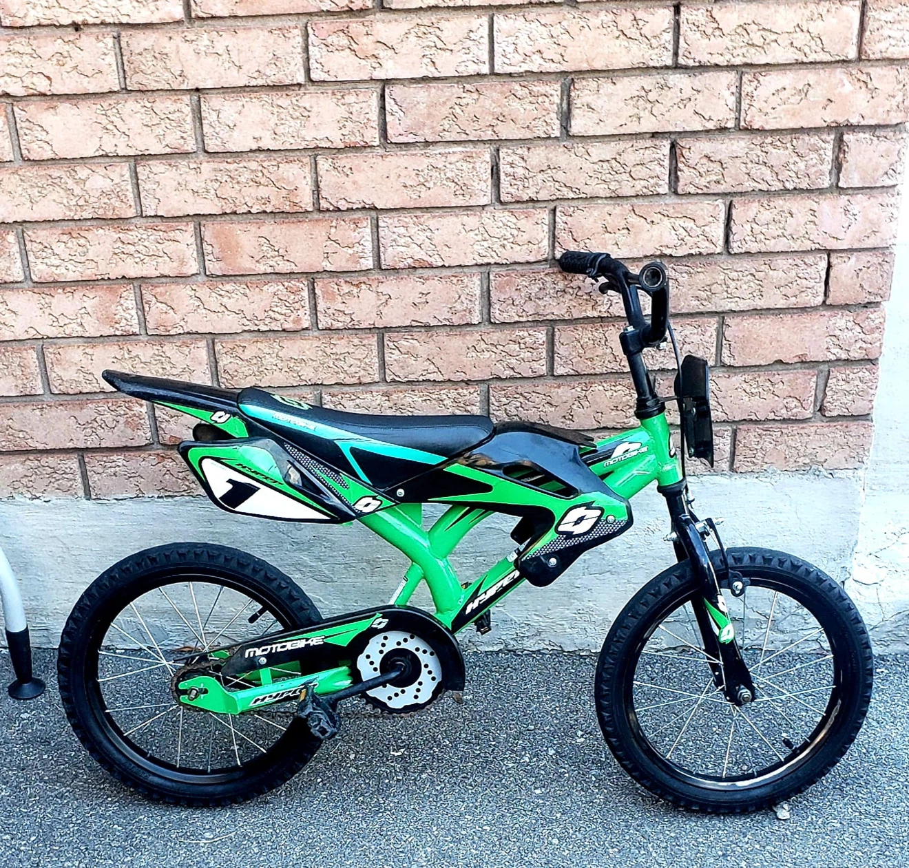 Green Motocross Style Bicycle - photo 4