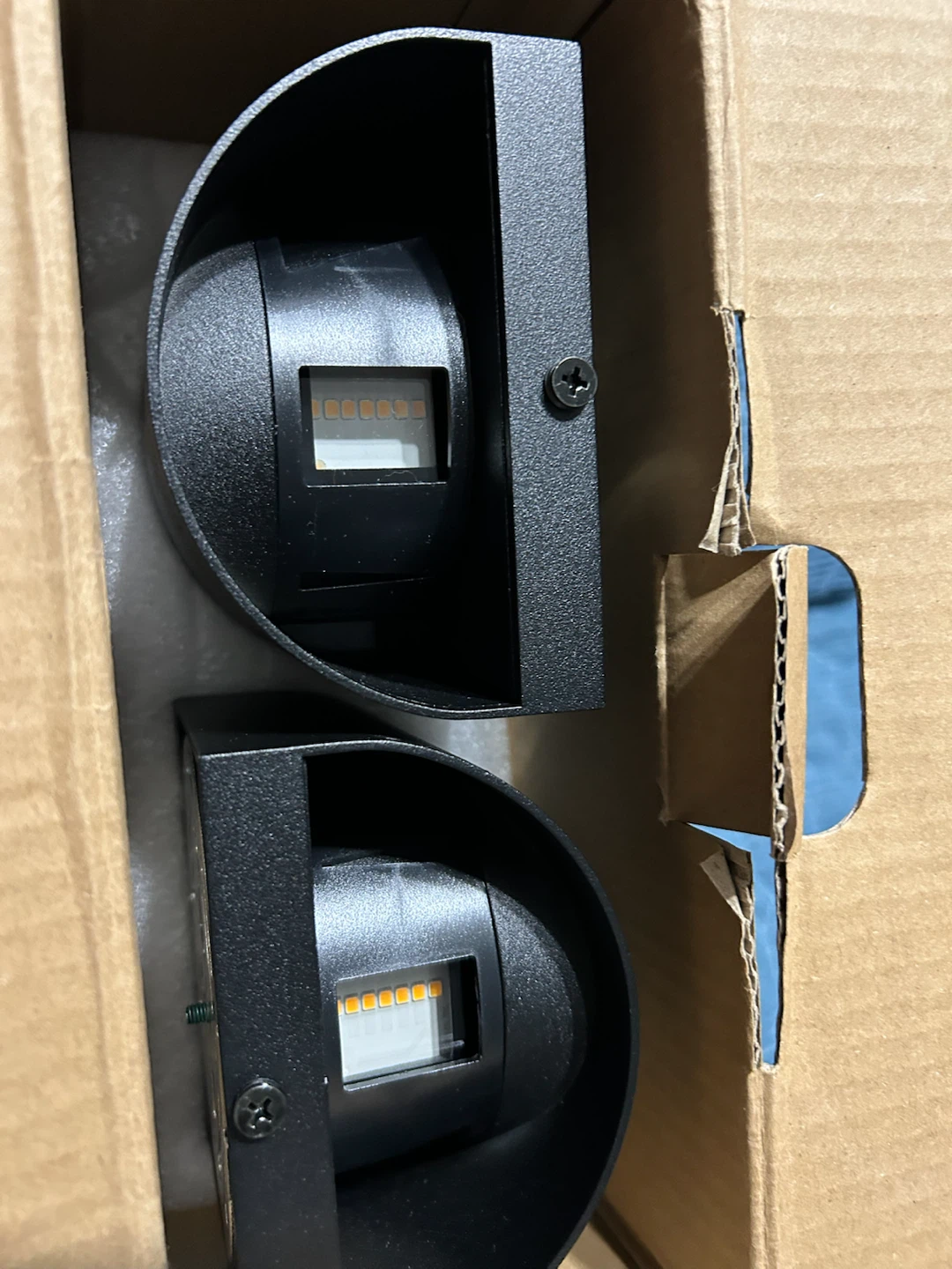 New-2-PackBlack Outdoor Soller Wall Sconces - photo 4