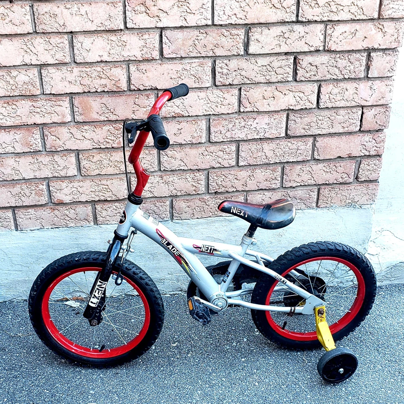 Next Kids Bike with training Wheels