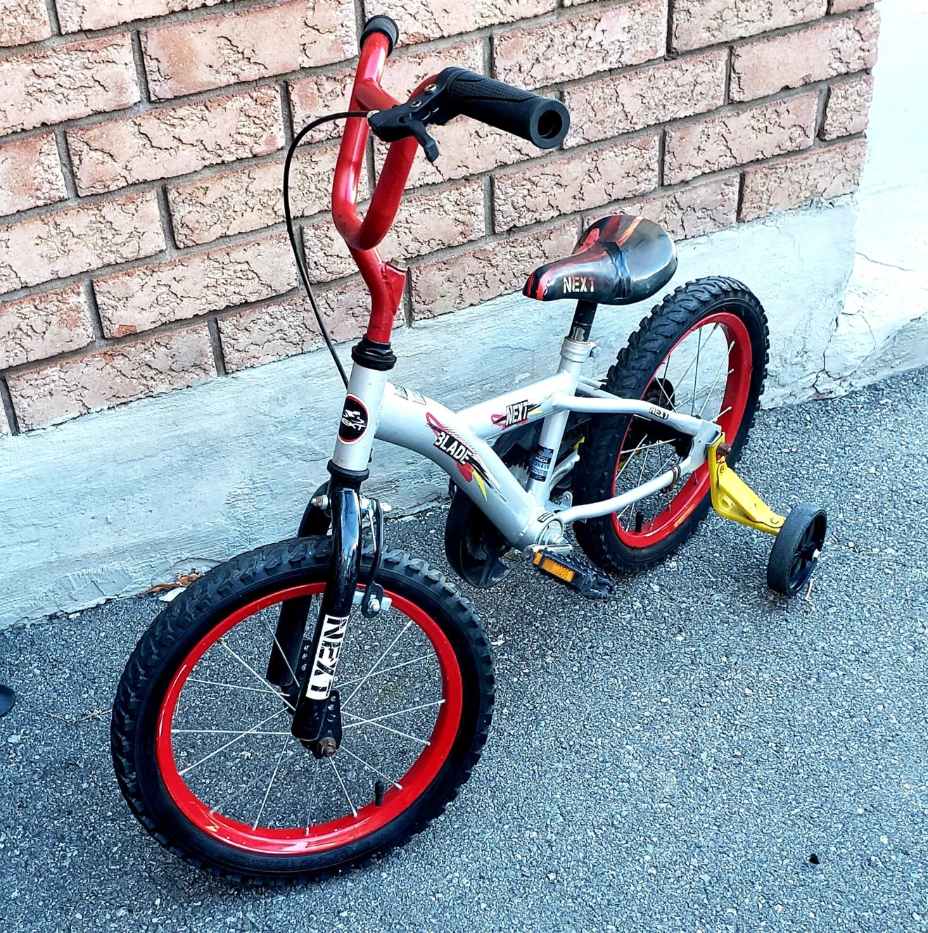 Next Kids Bike with training Wheels - photo 4