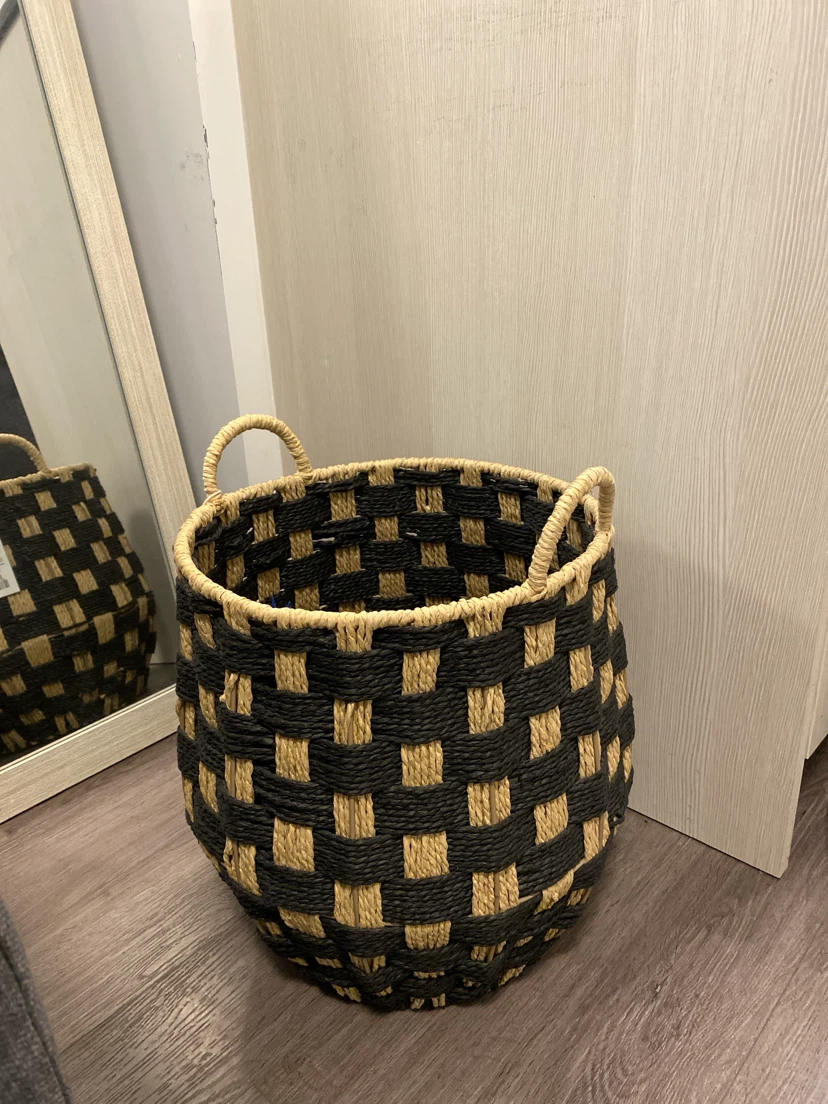 Woven Basket with Handles