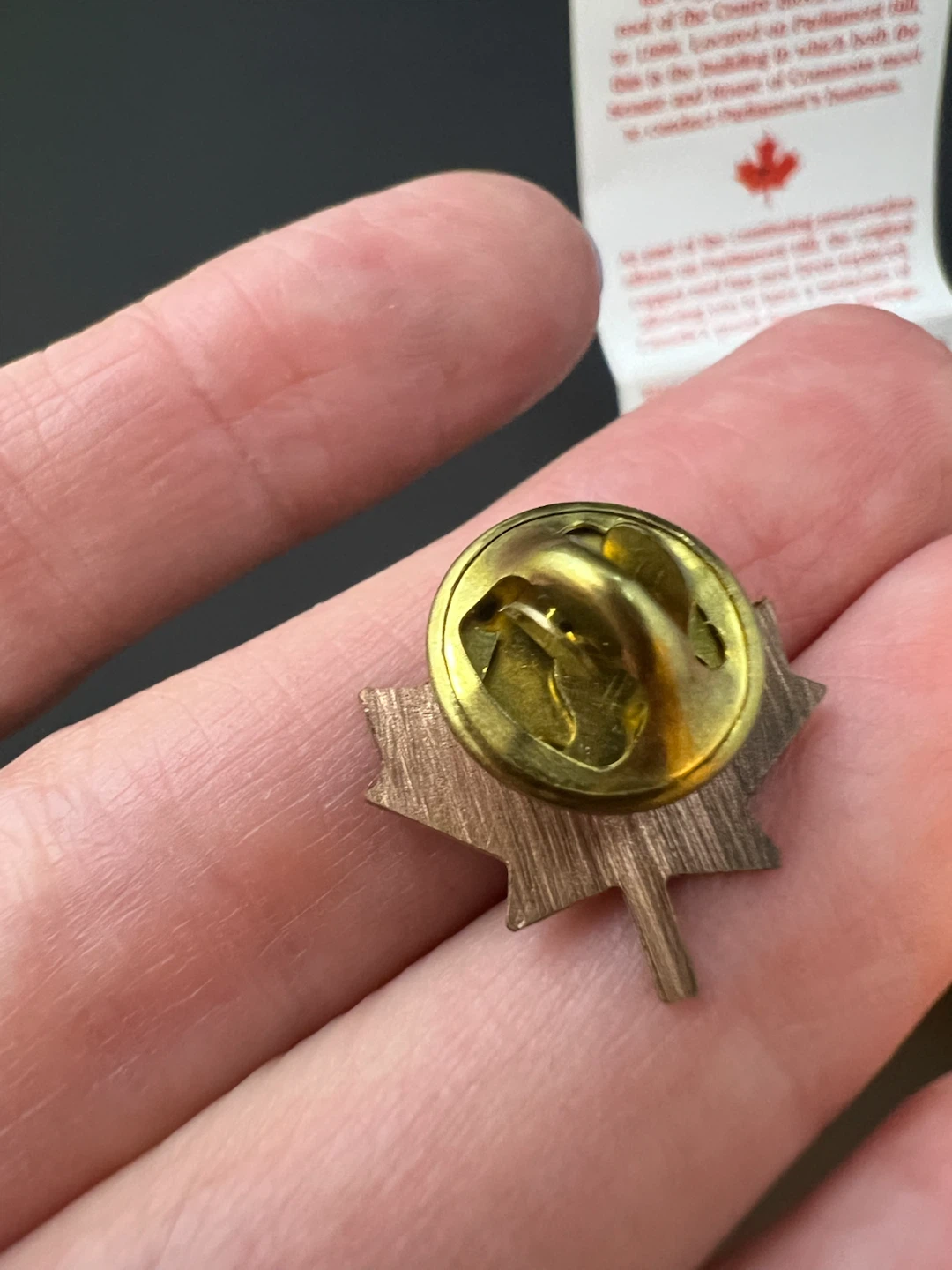 Collector's Edition Canada Maple Leaf Pin - photo 4