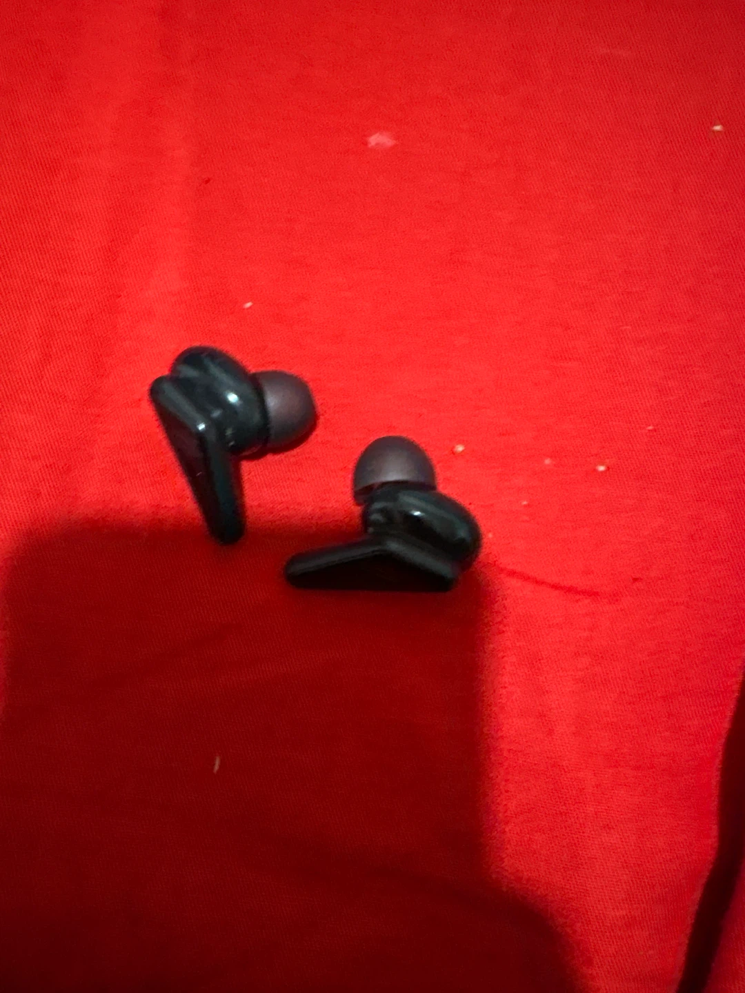 Black Wireless Earbuds with Charging Case - photo 3