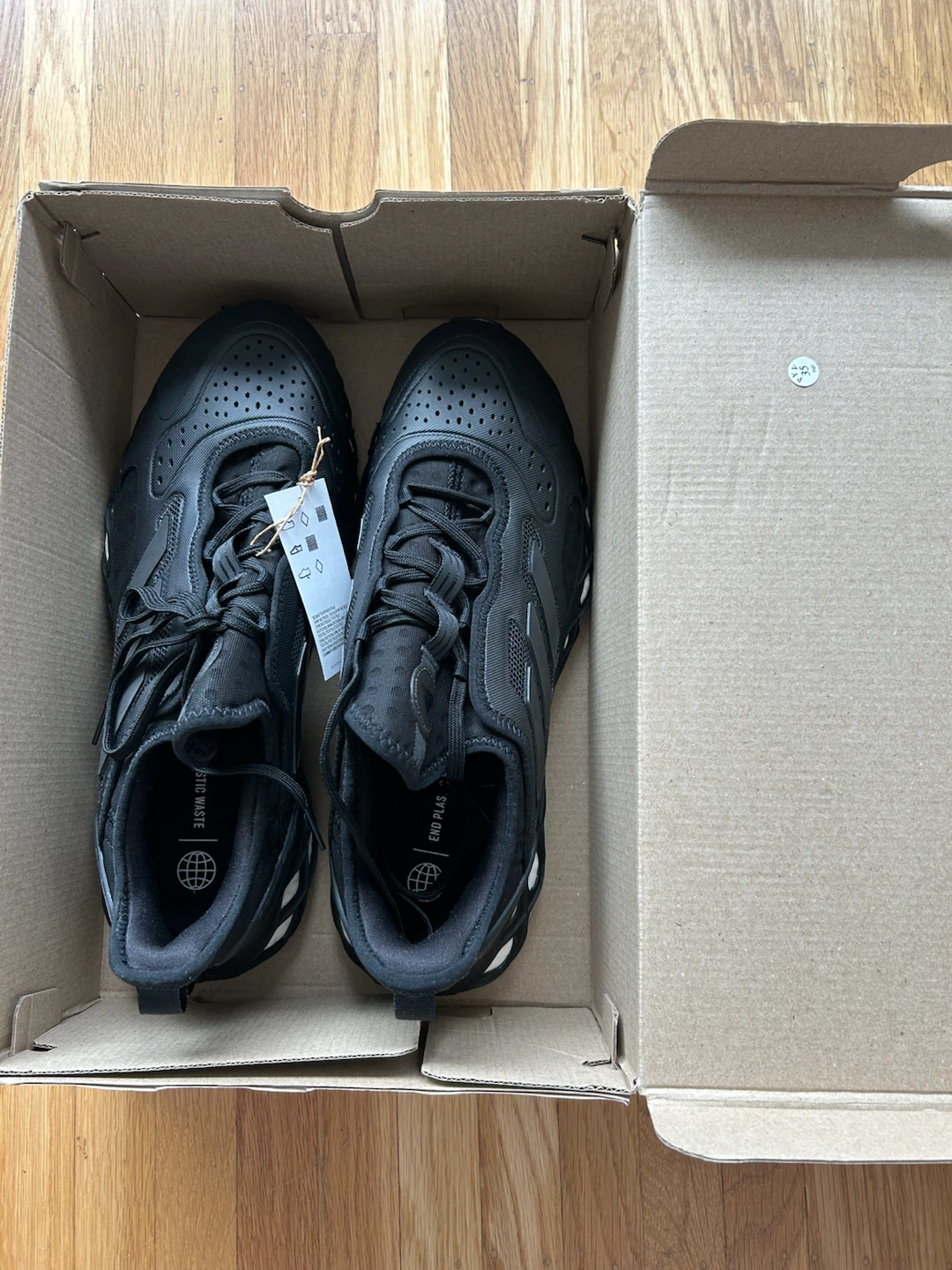 Adidas Black Running Shoes