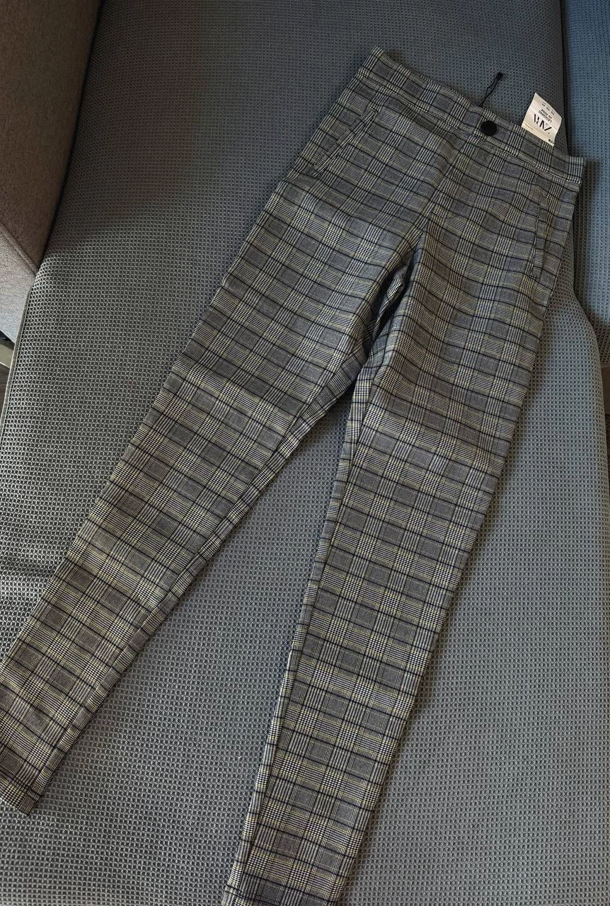 ZARA Plaid Leggings – Size XS - photo 4