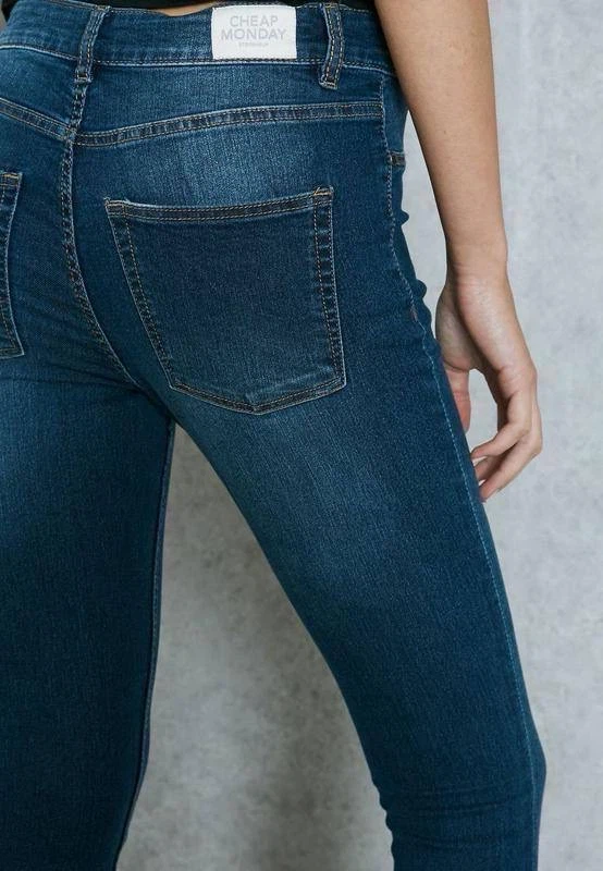 Cheap Monday Blue Super Skinny Jeans – Size 26–27 - photo 4