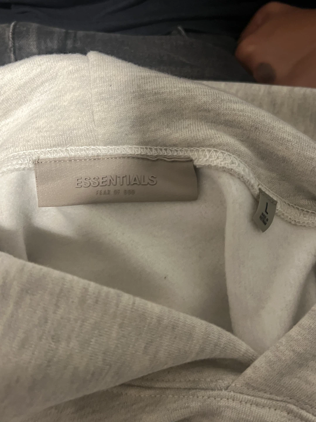 ESSENTIALS Fear of God Hoodie - photo 3