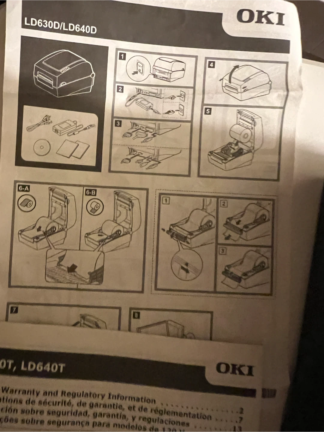 OKI LD630D Thermal Label Printer - photo 4