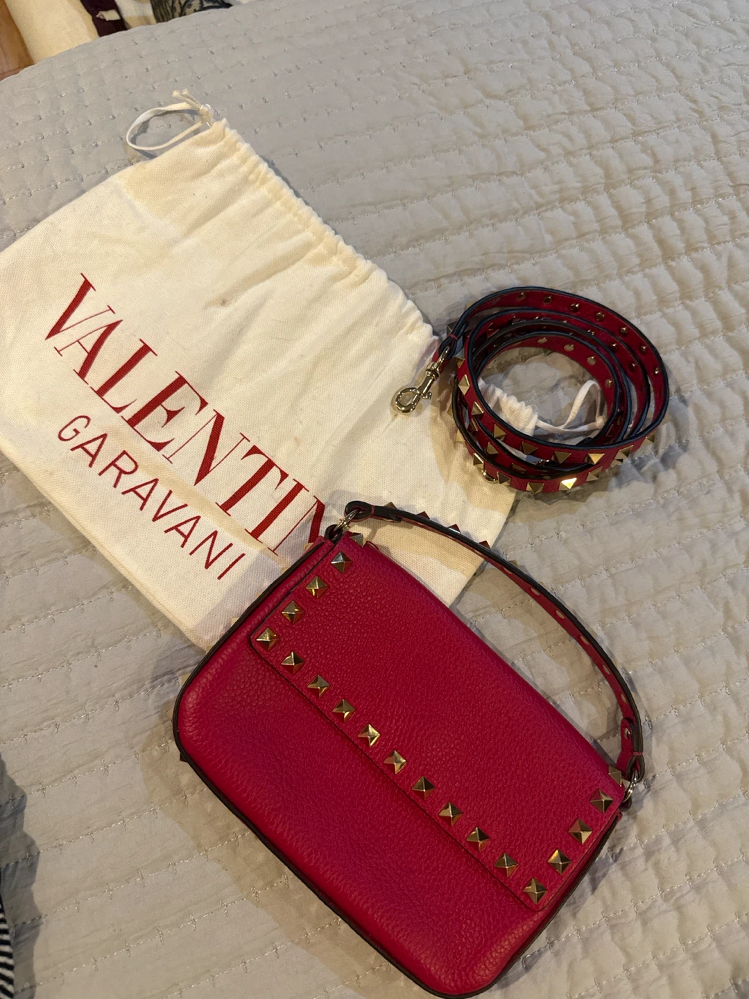 Valentino Garavani Rockstud Chain Bag