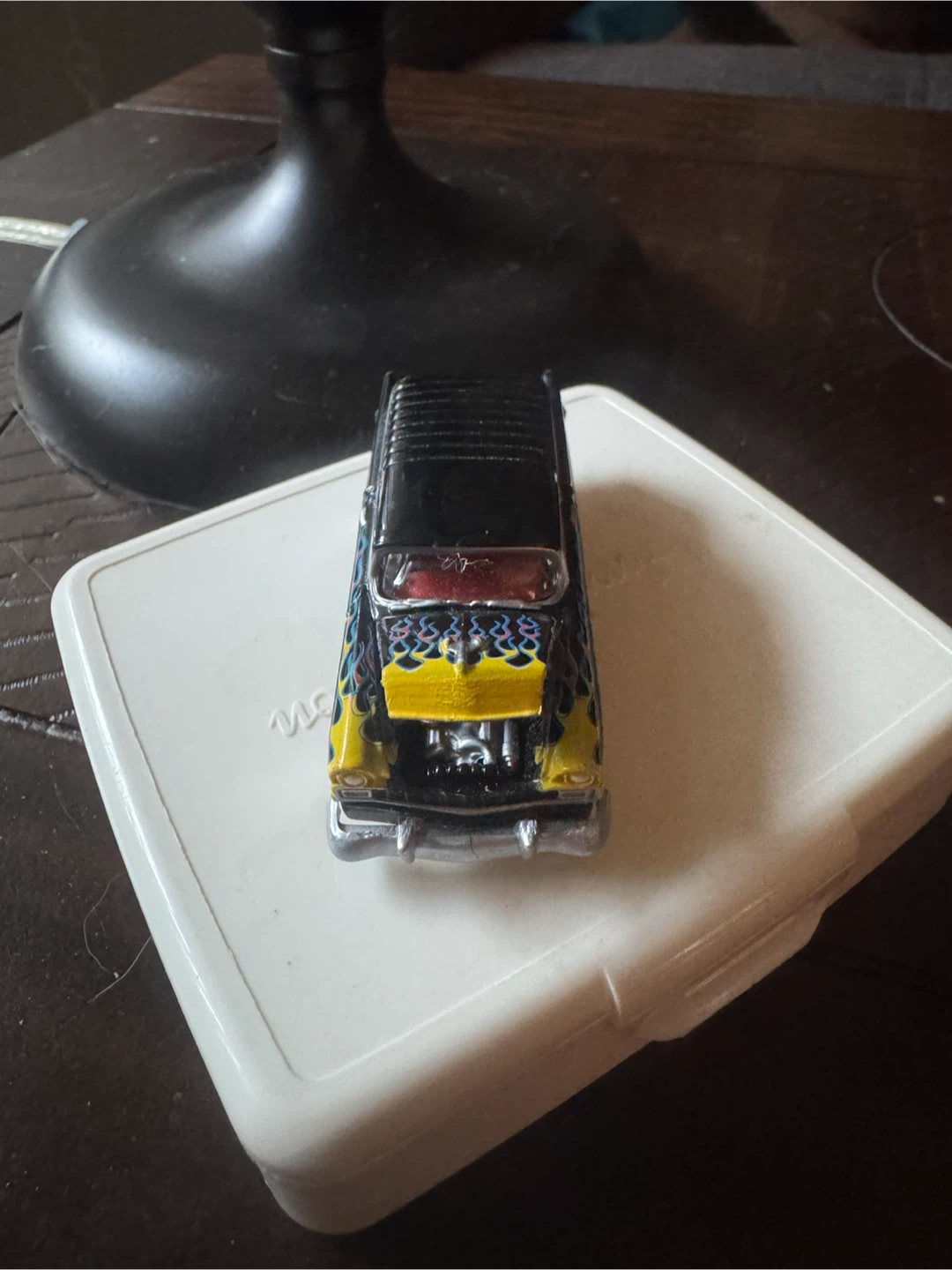 Hot Wheels Black Flame Station Wagon Toy Car - photo 2