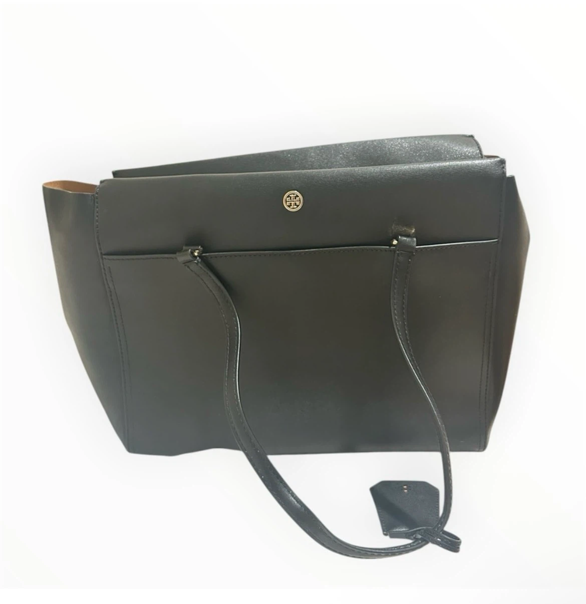 Tory Burch Black Leather Tote Bag NEGOTIABLE
