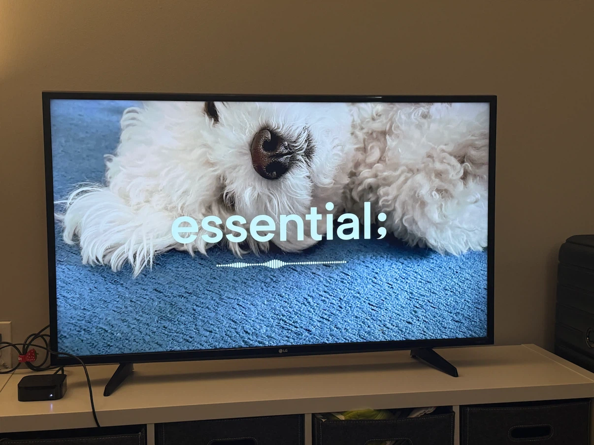 LG 49” UH6030 4K Ultra HD Smart TV - $90
