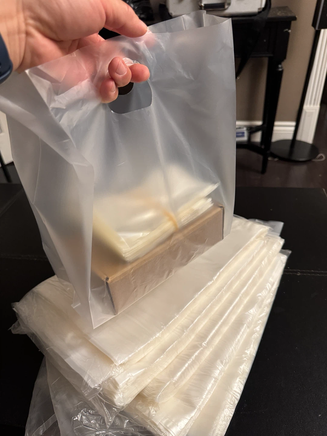 Semi-Transparent Gift & Food Bags (Approx. 350) – $10