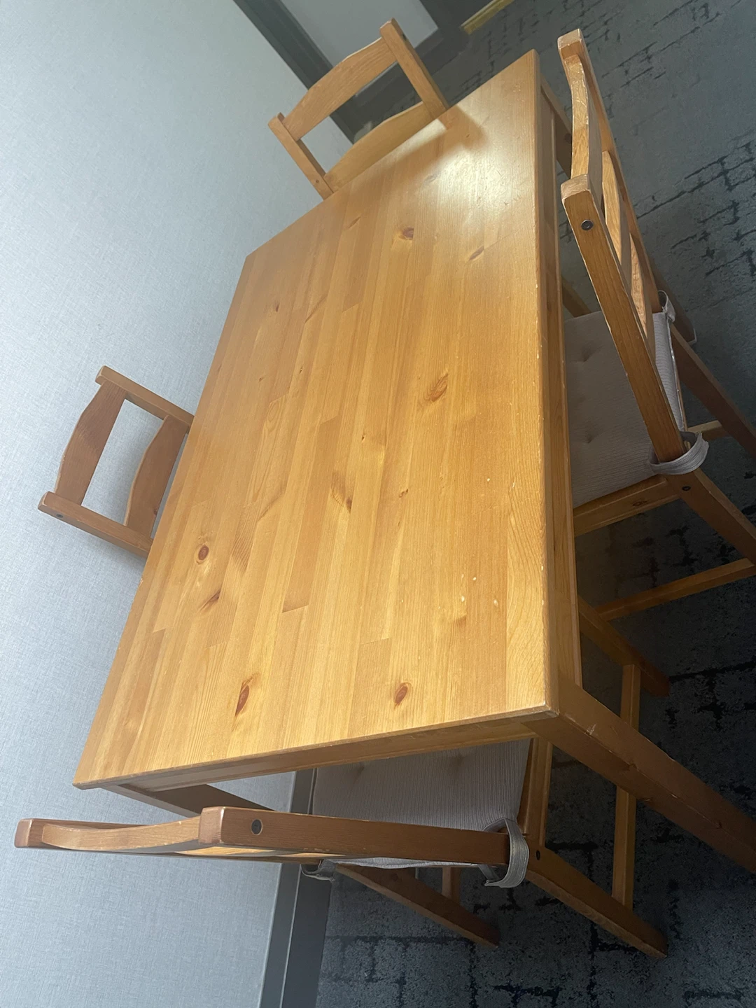 Dinning Table and 4 Chairs - photo 2