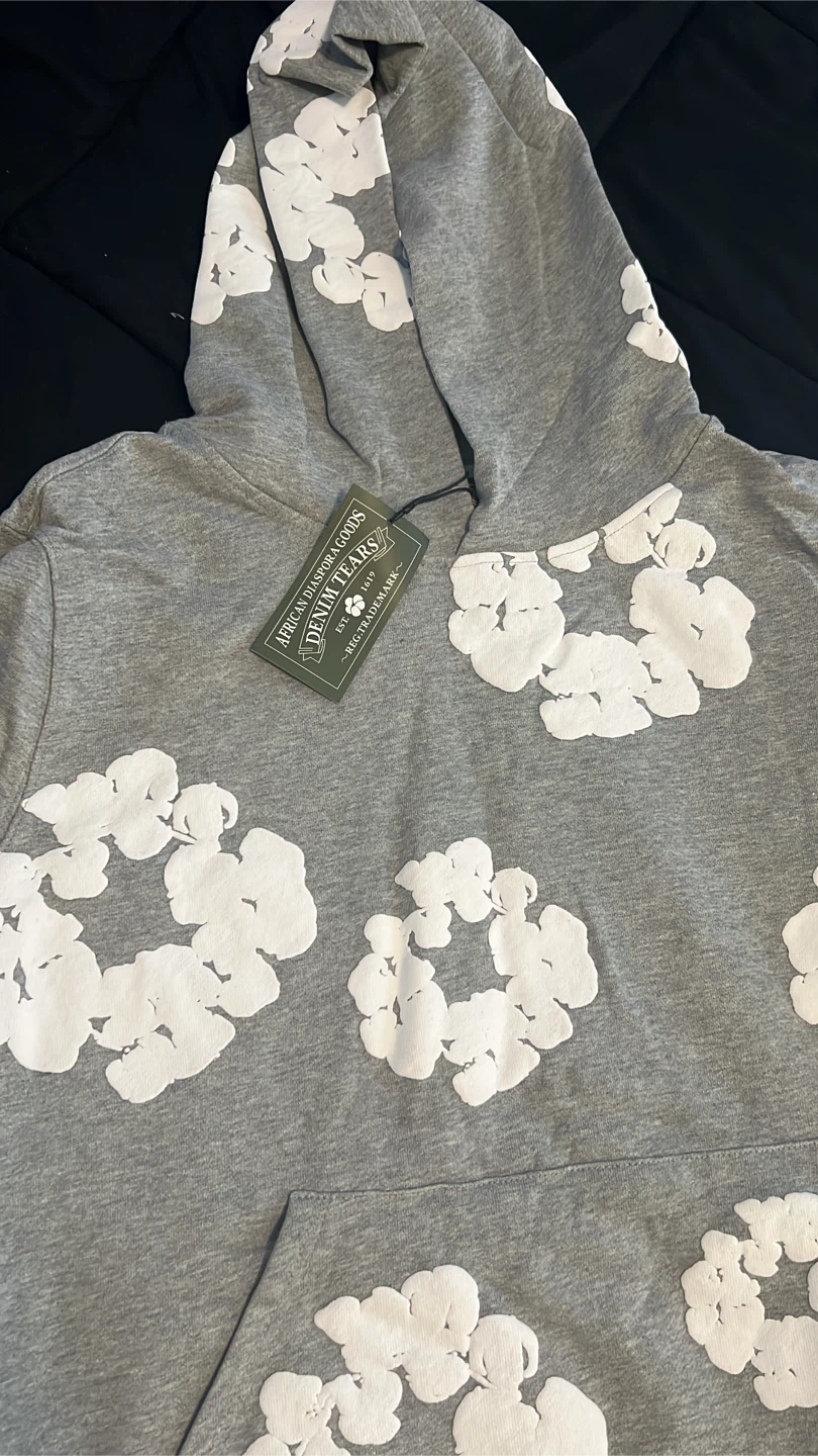 Denim Tears Grey Hoodie