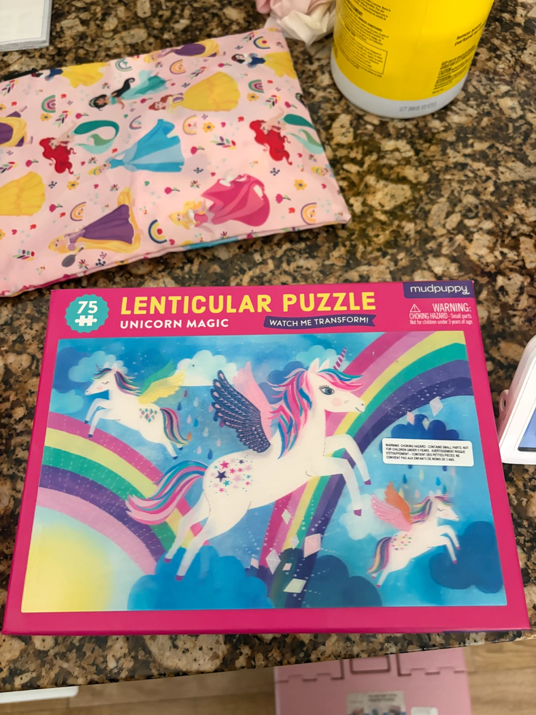 Mudpuppy Lenticular Unicorn Magic Puzzle - 75 Pieces - photo 2