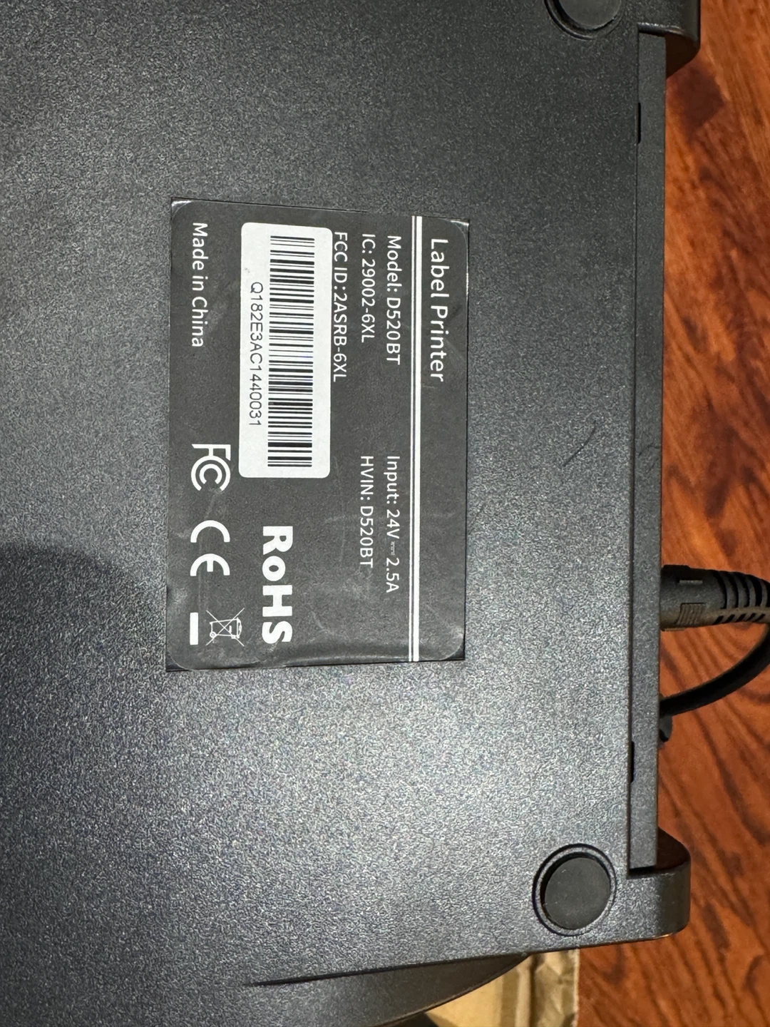 Phomemo D520BT Bluetooth Thermal Label Printer – Like New - photo 2