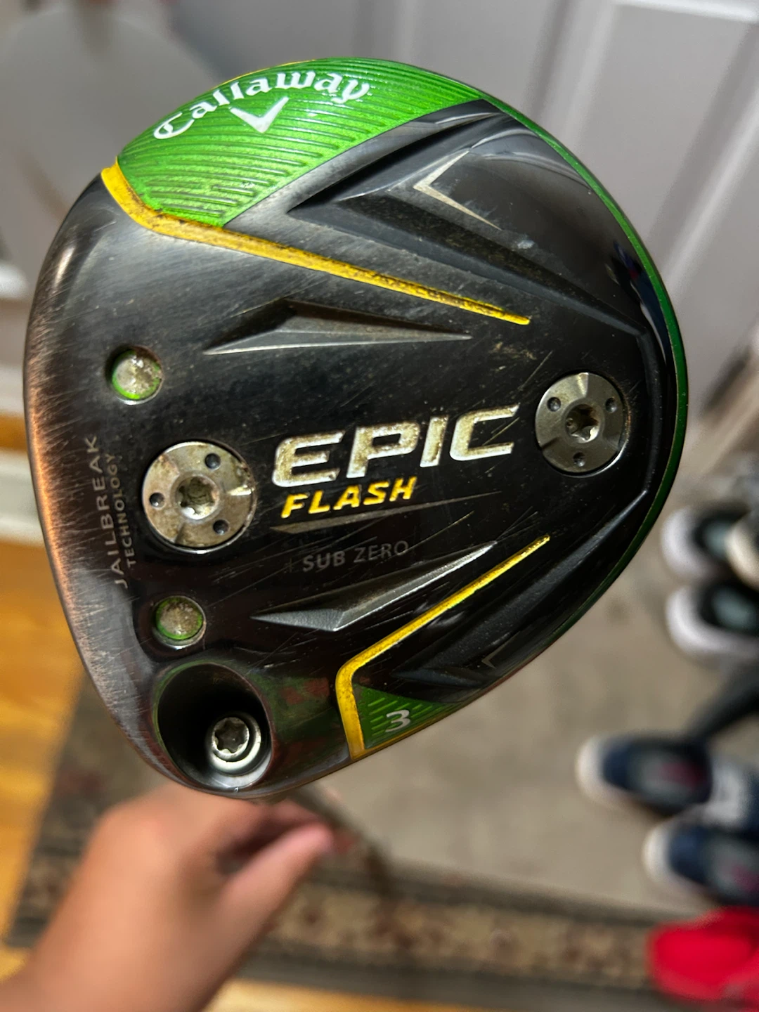 Callaway Epic Flash Sub Zero 3 Wood Golf Club