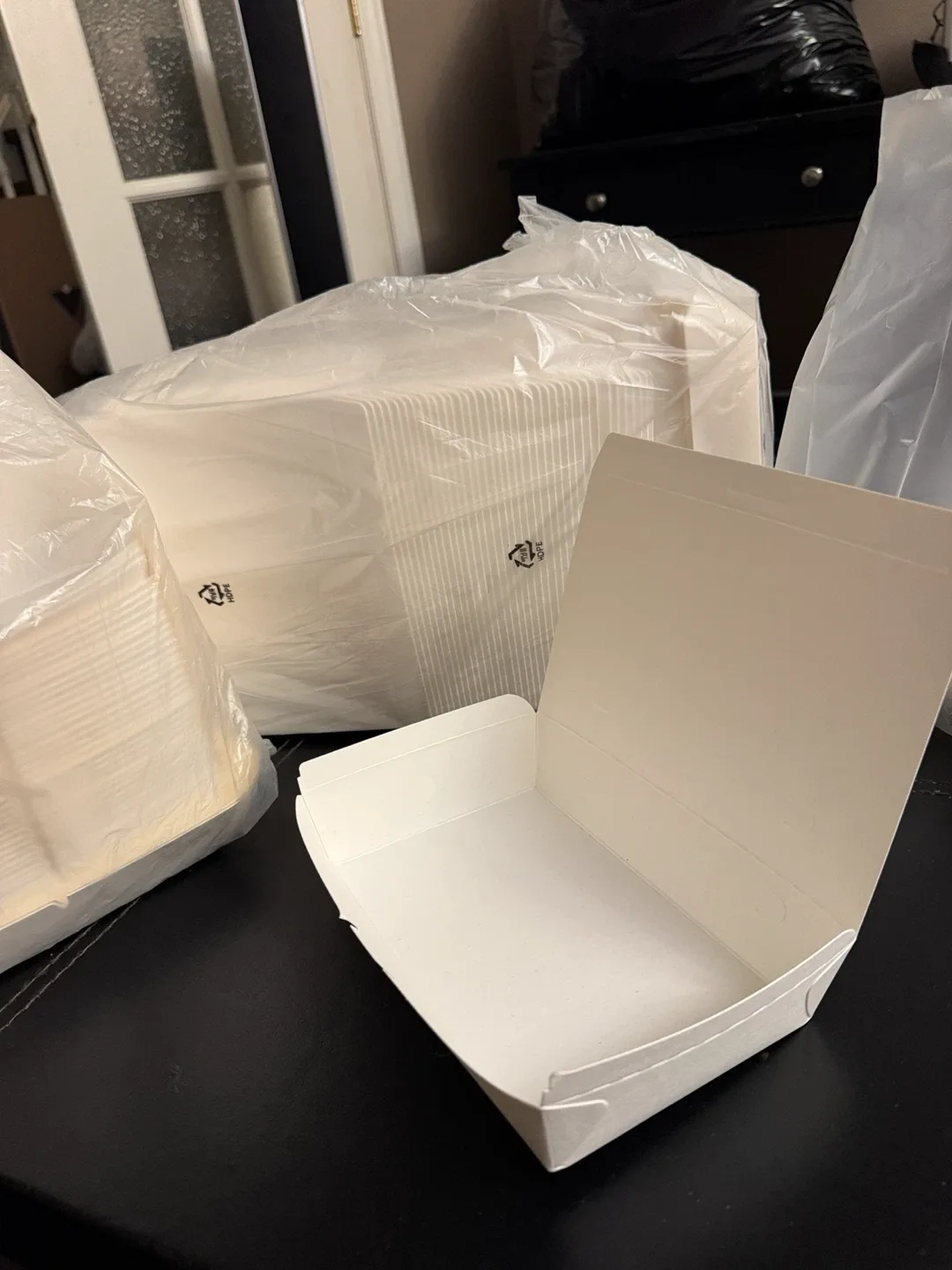 Disposable Paper Takeout/Food Boxes (Approx. 150) – $10