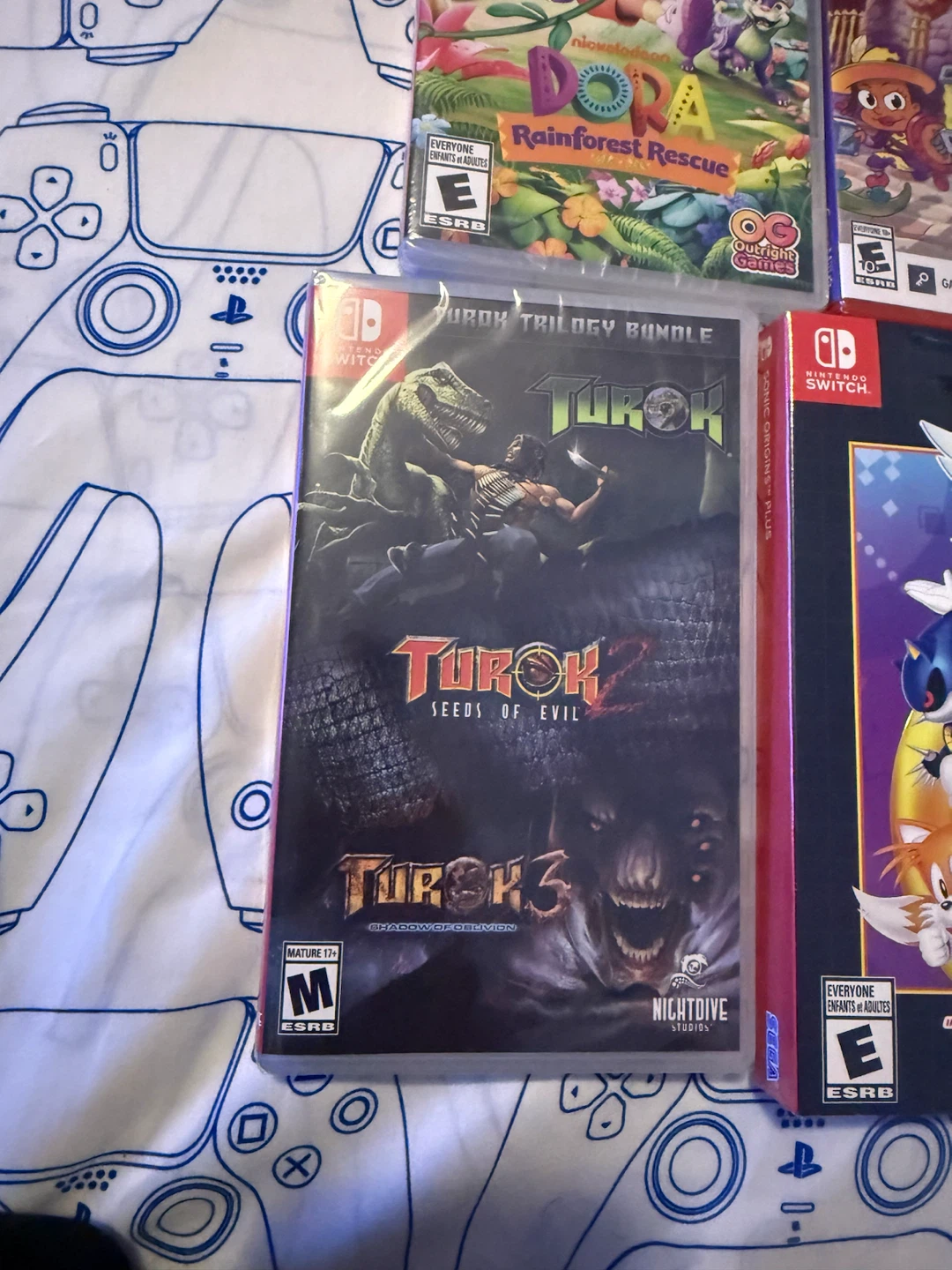 Nintendo Switch Games - Dora, Nicktoons, Turok, Sonic - photo 3