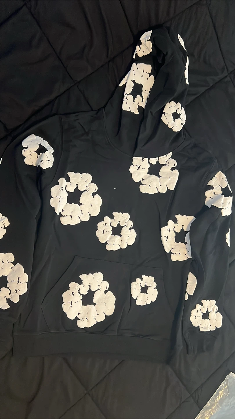 Black Denim Tears Hoodie
