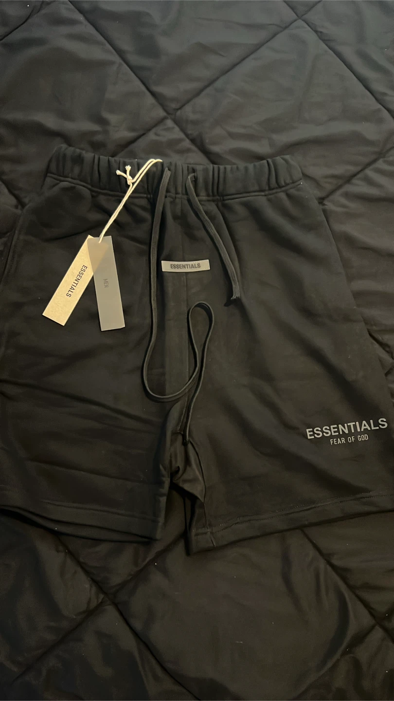 Black Essentials Fear of God Shorts