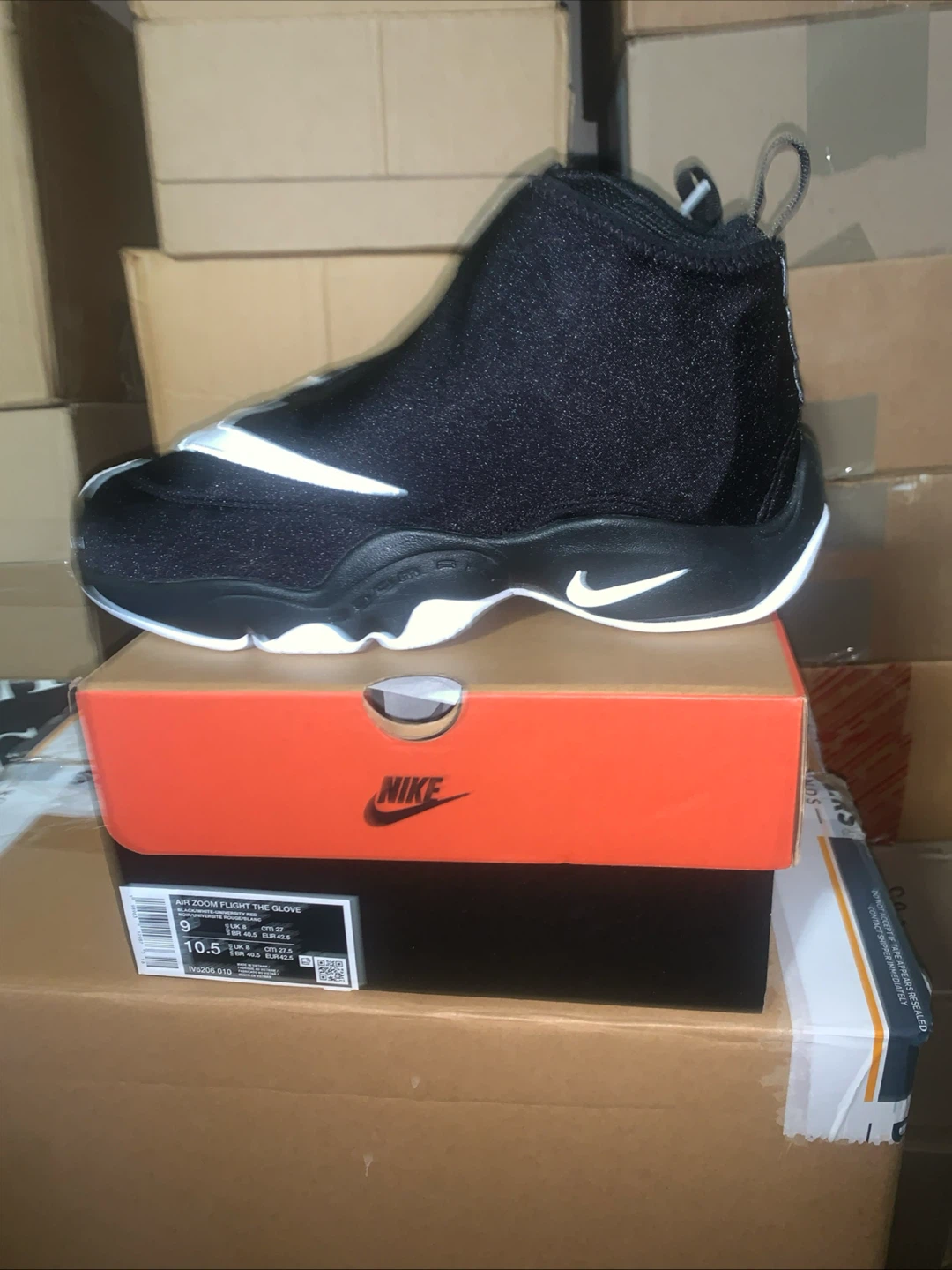 Nike Air Zoom Flight The Glove Basketball Shoes - photo 3