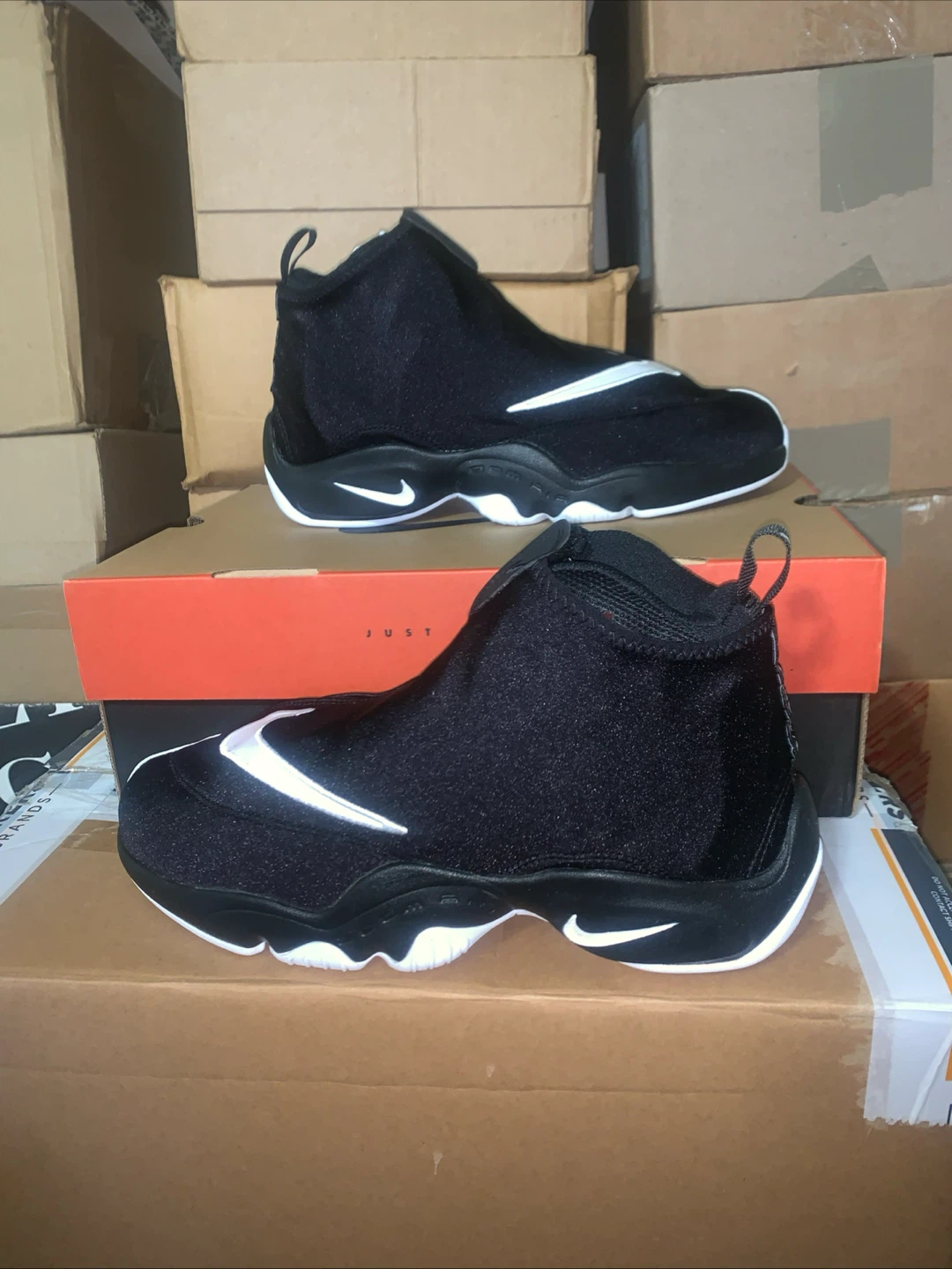 Nike Air Zoom Flight The Glove Basketball Shoes - photo 5