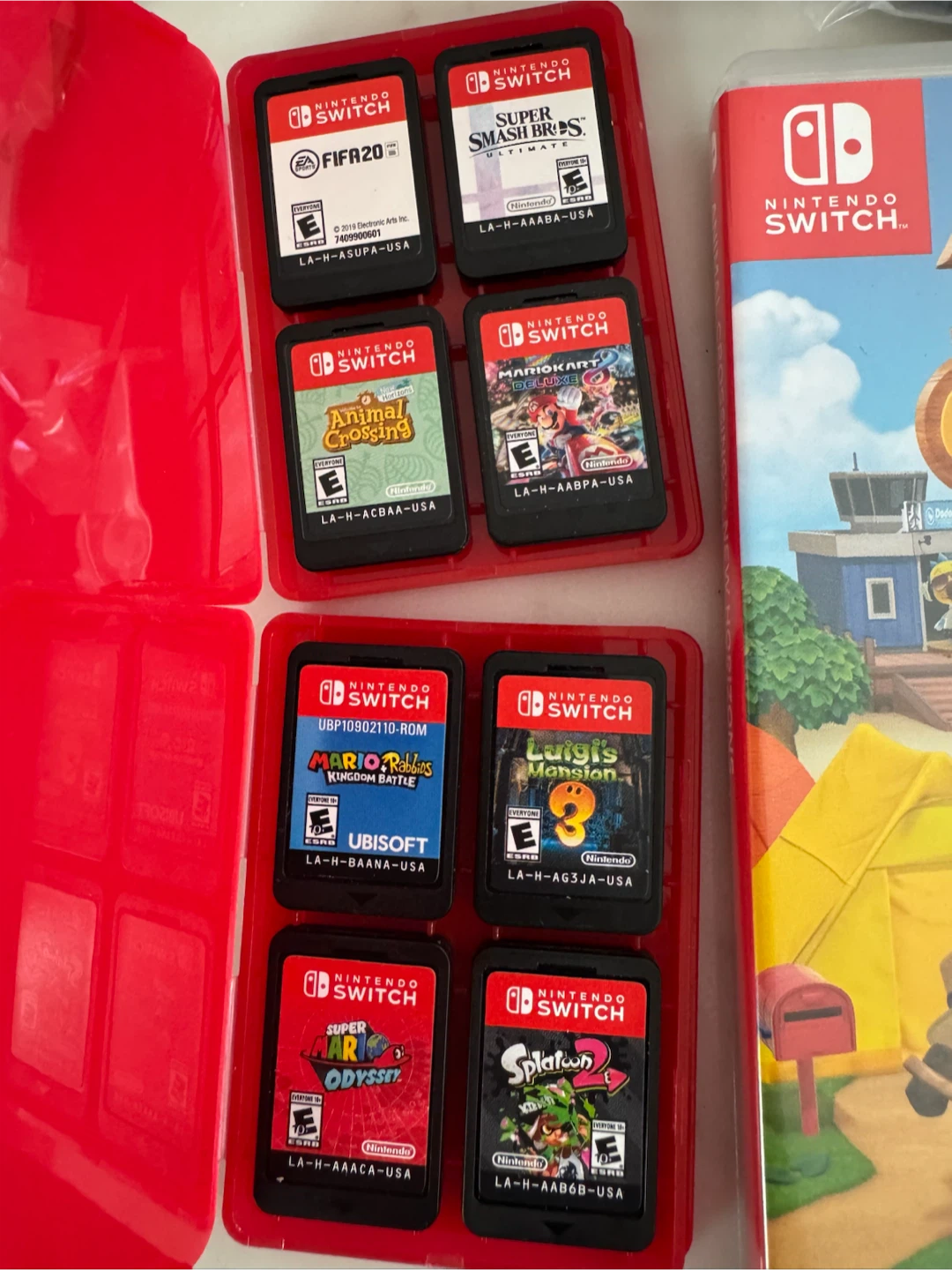Nintendo Switch Original V2 Console Bundle Joycon - photo 2