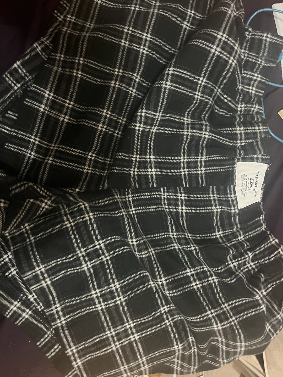 EZwear Plaid Pants