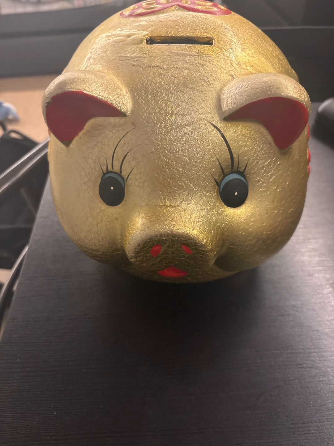 Gold Piggy Bank