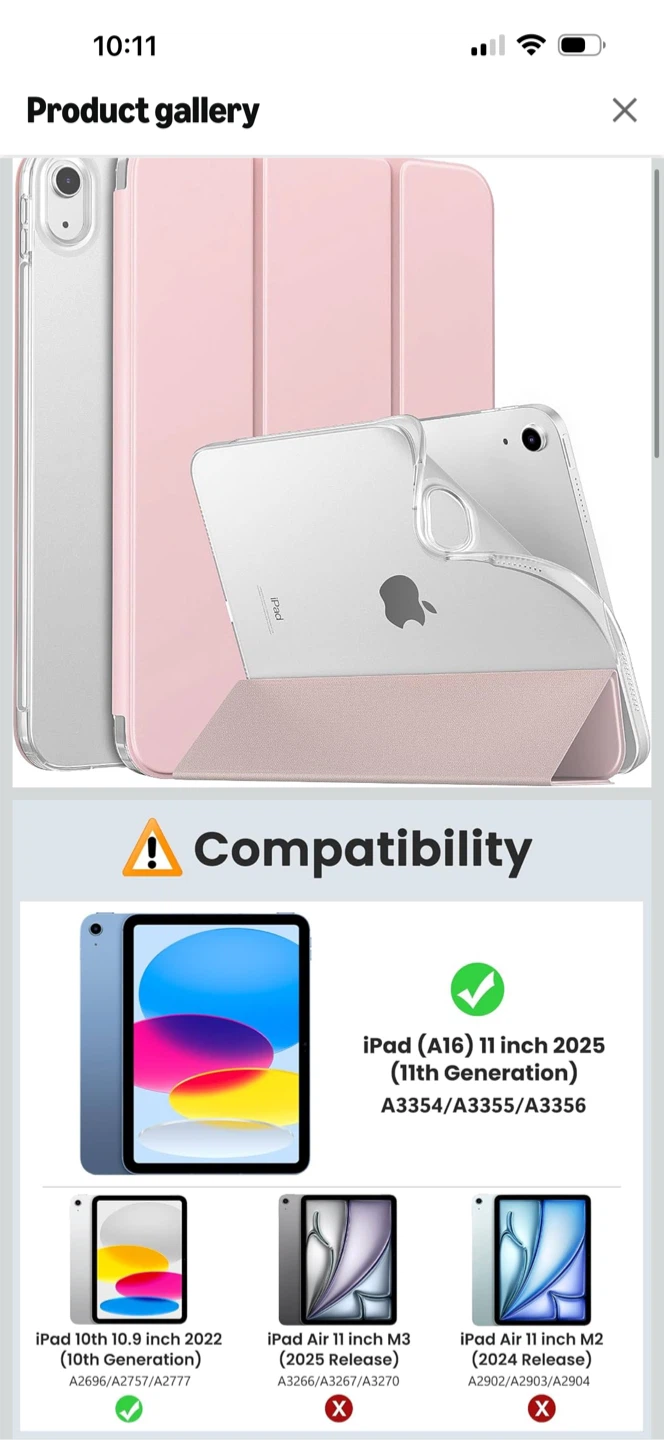 Moko Case for iPad (A16) 11-inch - photo 5