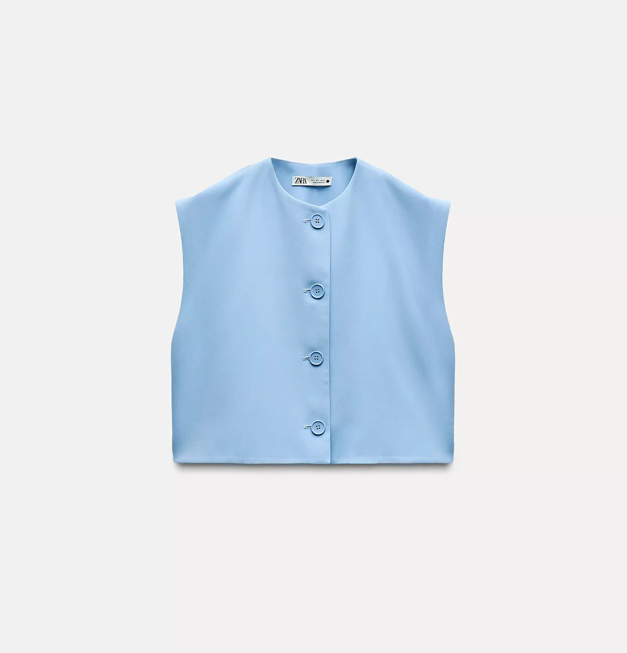 Zara Sleeveless Vest - Size S