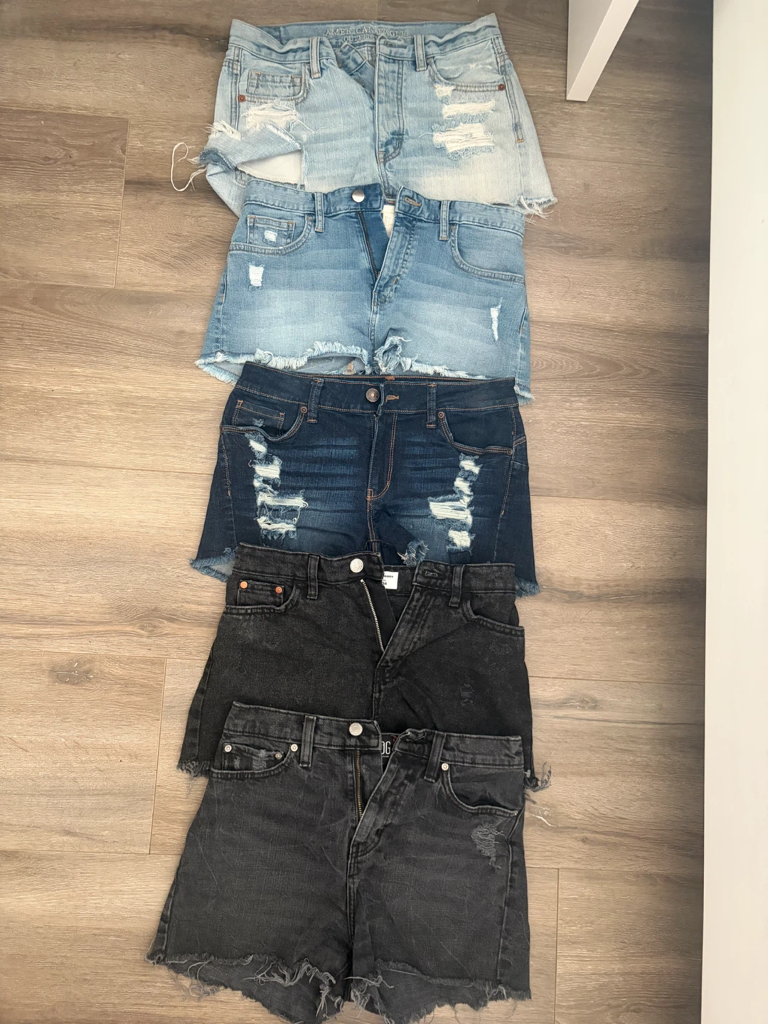 Jean short lot