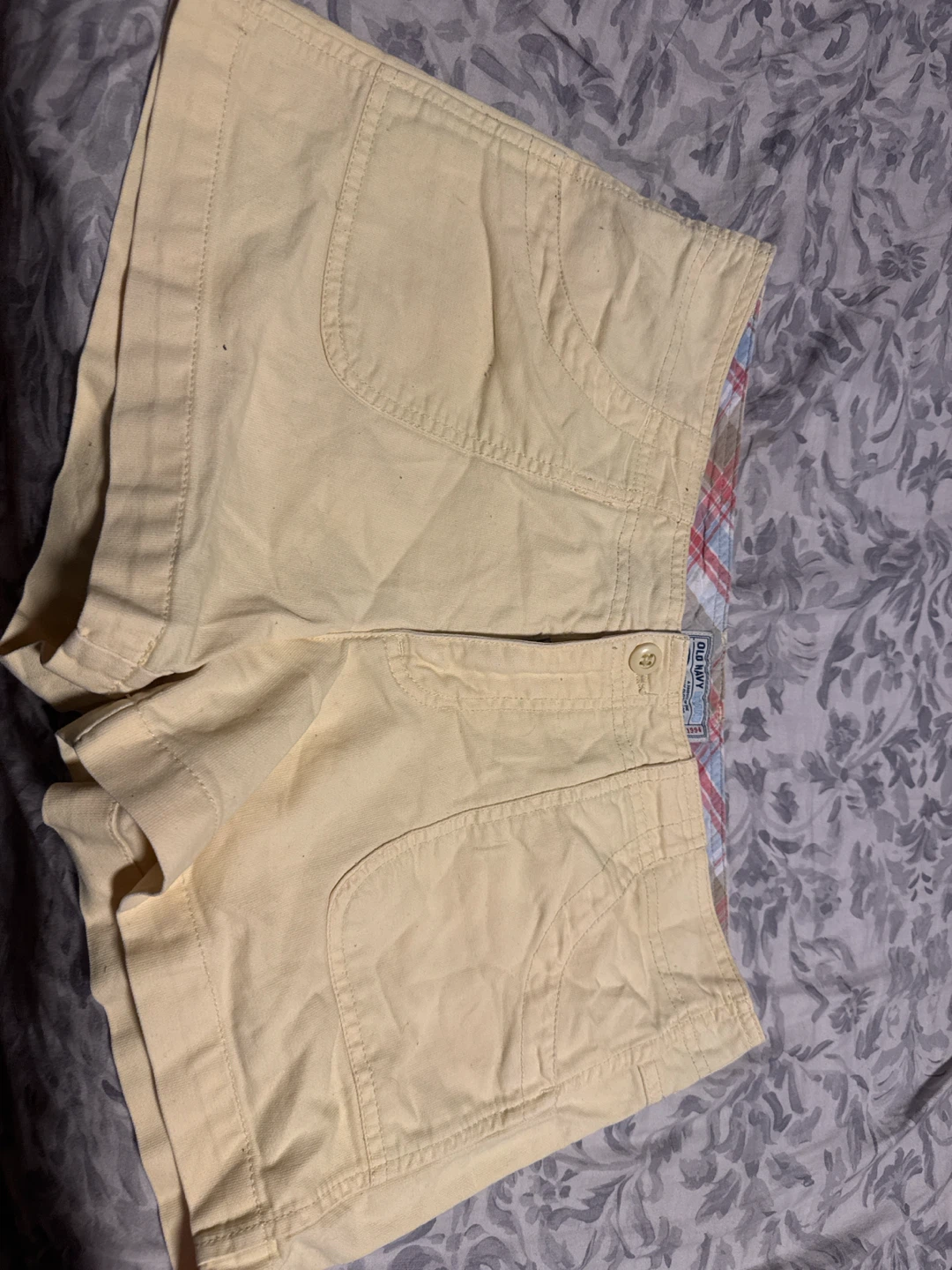 2000’s Old Navy Yellow Cargo Shorts