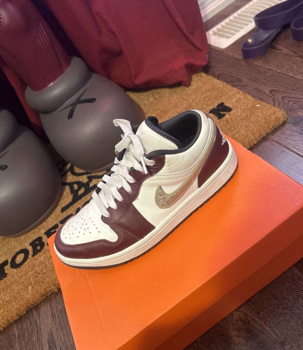 Nike Air Jordan 1 Low Sneakers, year of the dragon - photo 2