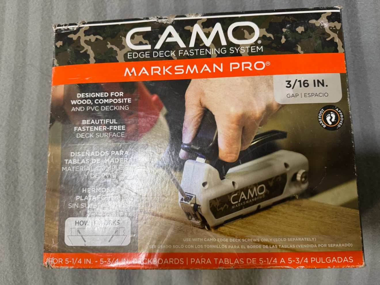 CAMO Marksman Pro Edge Deck Fastening System