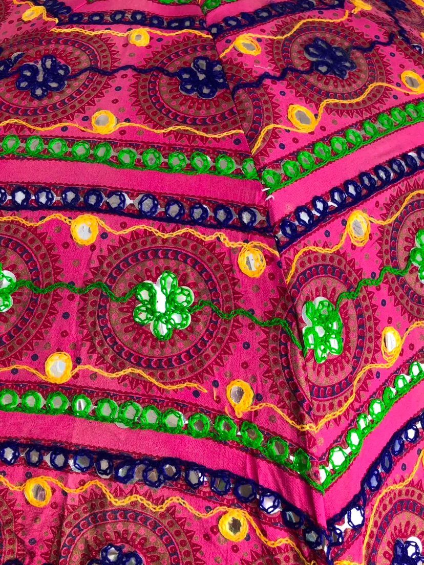 Decorative Embroidered Parasol Umbrella